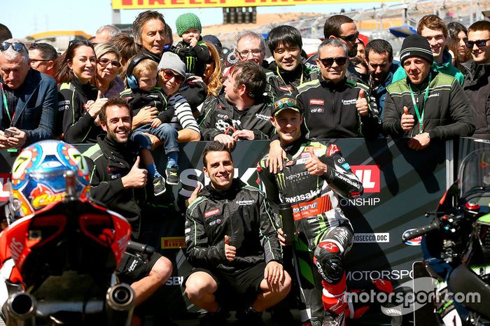 Segundo clasificado Jonathan Rea, Kawasaki Racing