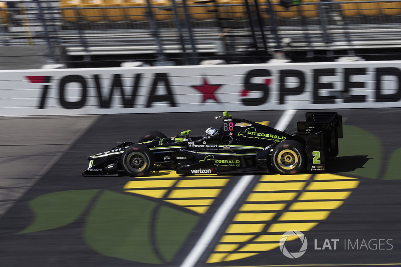 Айова: Джозеф Ньюгарден, Team Penske Chevrolet