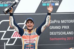 Podium: race winner Marc Marquez, Repsol Honda Team