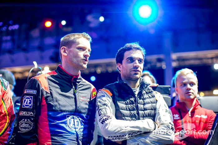 Maro Engel, Venturi, Spark-Venturi y Jérôme D'Ambrosio, Dragon Racing