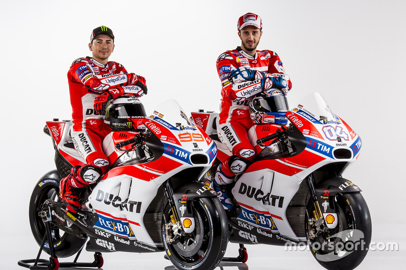 Jorge Lorenzo, Andrea Dovizioso, Ducati Team