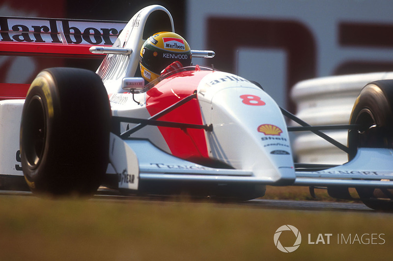 1993: Ayrton Senna (McLaren MP4/8 Ford)