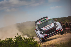Elfyn Evans, Daniel Barritt, M-Sport Ford Fiesta WRC