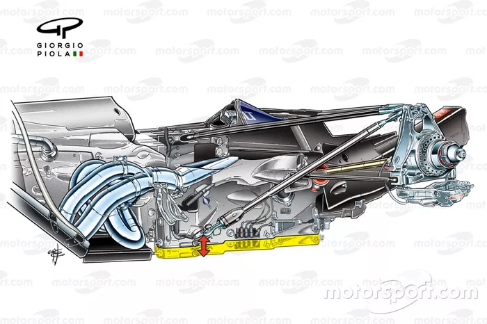 Red Bull RB5 2009 raised gearbox detail