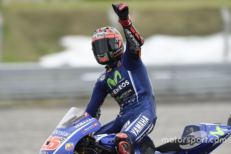 Race winner Maverick Viñales, Yamaha Factory Racing