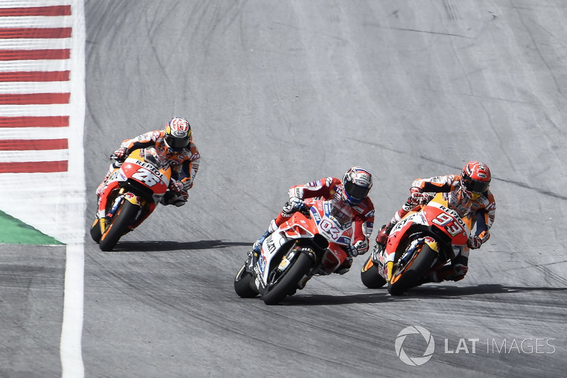 Marc Marquez, Repsol Honda Team, Andrea Dovizioso, Ducati Team