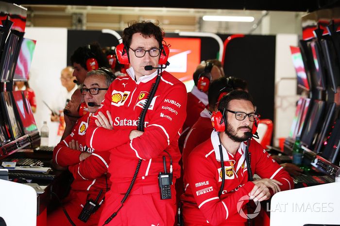 Mattia Binotto, director técnico de Ferrari