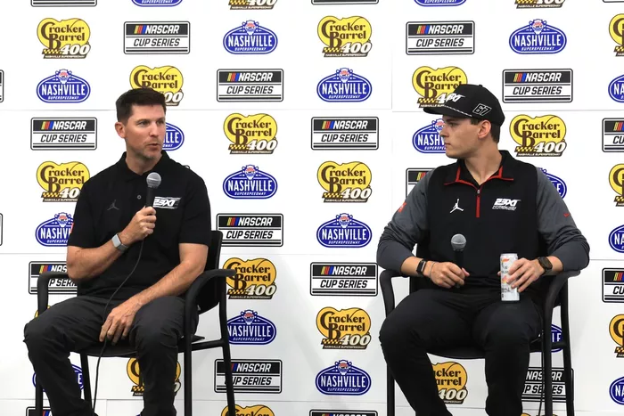 Denny Hamlin, Corey Heim, 23XI Racing
