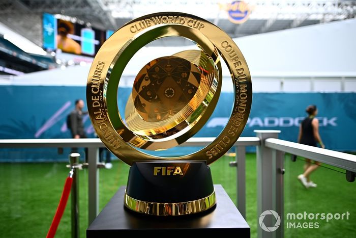 The FIFA Club World Cup trophy