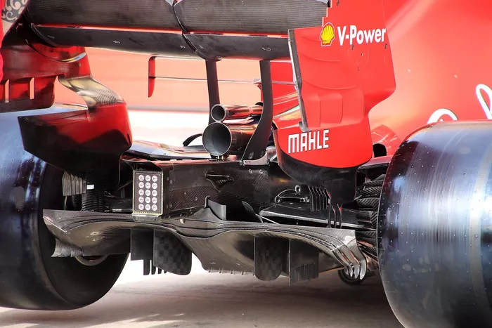 Ferrari SF1000, dettaglio tecnico