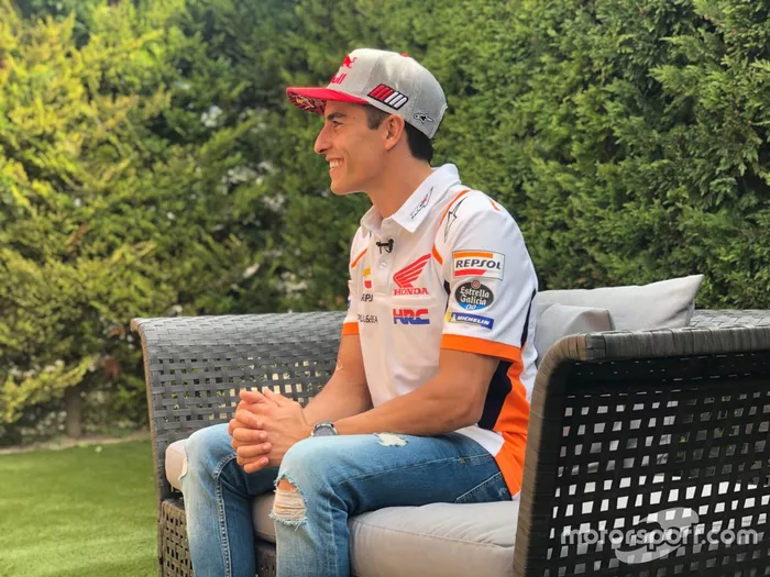 Entrevista a Marc Márquez, Repsol Honda Team, en 2020