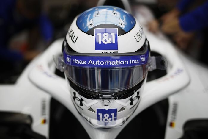 El casco especial de Mick Schumacher, Haas F1 Team