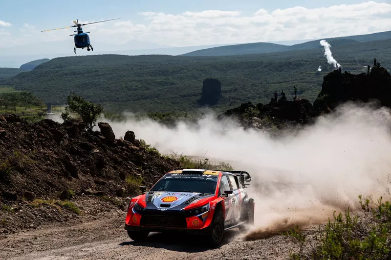 Ott Tänak, Martin Järveoja, Hyundai World Rally Team Hyundai i20 N Rally1