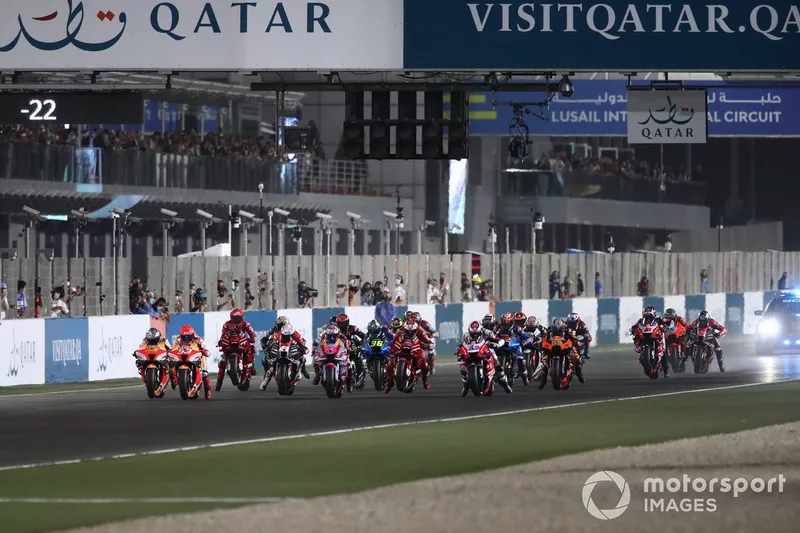 Marc Marquez, Repsol Honda Team in testa alla partenza