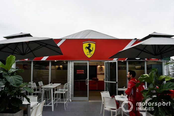 El hospitality de Ferrari
