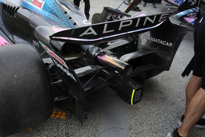 Alpine A523 detalles técnicos