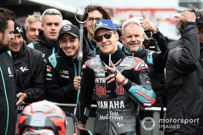 Segundo Fabio Quartararo, Petronas Yamaha SRT