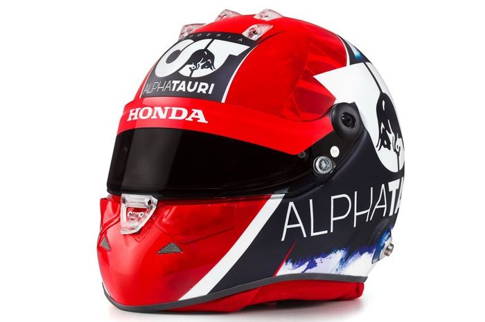 Casco de Daniil Kvyat, AlphaTauri