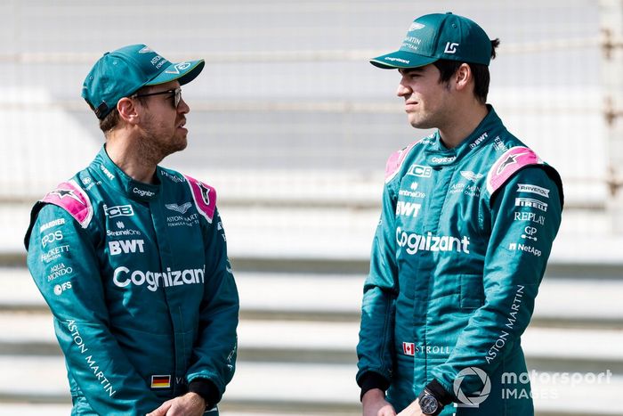 Sebastian Vettel, Aston Martin y Lance Stroll, Aston Martin 