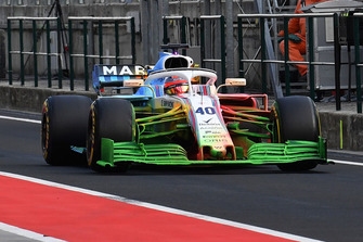 Robert Kubica, Williams FW41 con parafina