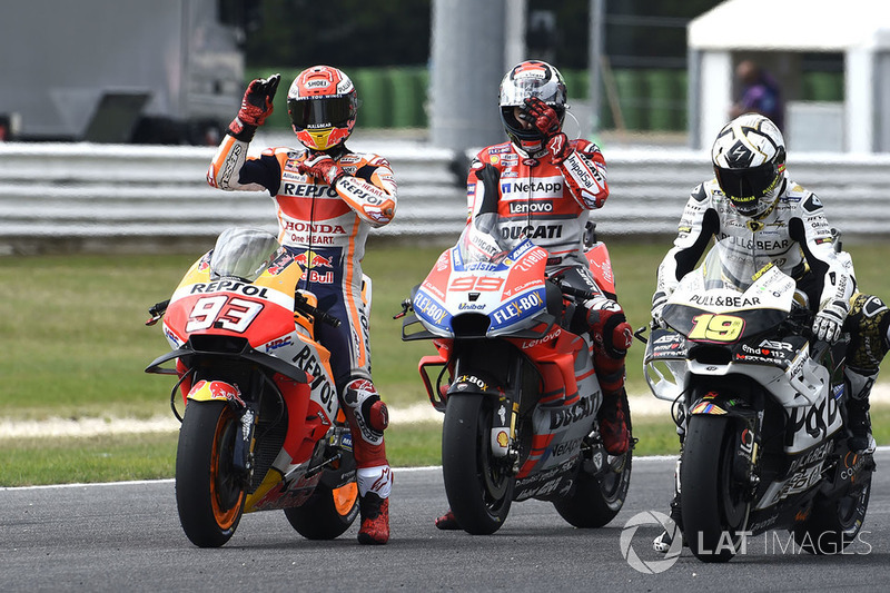 Marc Márquez, Jorge Lorenzo, Álvaro Bautista
