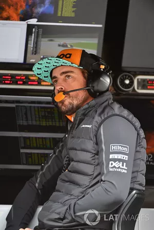 Fernando Alonso, McLaren pendant les FP1