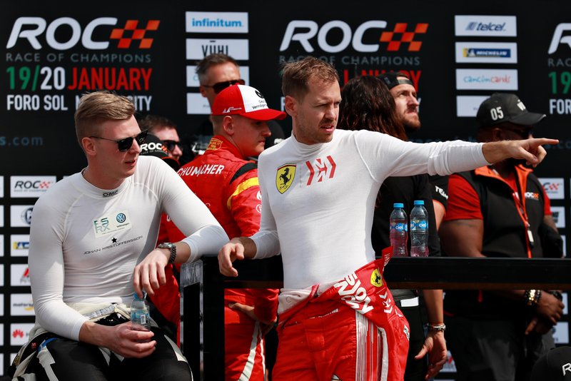 Johan Kristoffersson, Sebastian Vettel