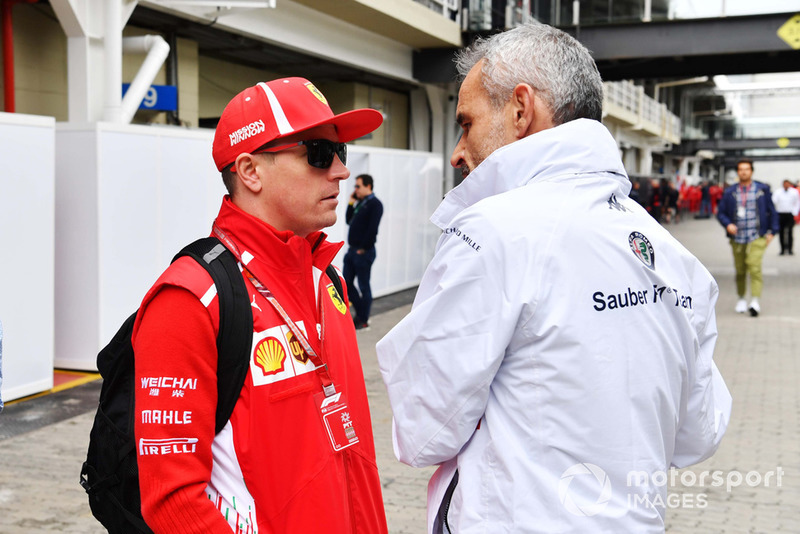 Кімі Райкконен, Ferrari, командний менеджер Sauber F1 Біт Цендер