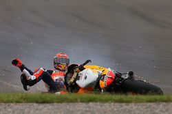 Choque de Marc Márquez, Repsol Honda Team