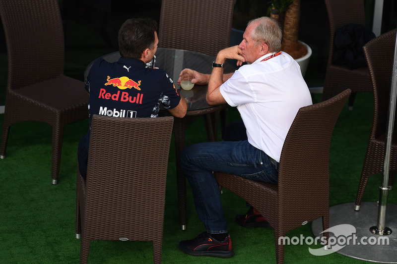 Керівник Red Bull Racing Крістіан Хорнер і консультант Red Bull Гельмут Марко