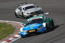 Loic Duval, Audi Sport Team Phoenix, Audi RS 5 DTM, Gary Paffett Mercedes-AMG Team HWA, Mercedes-AMG