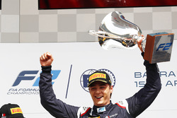 Podium: race winner Artem Markelov, RUSSIAN TIME