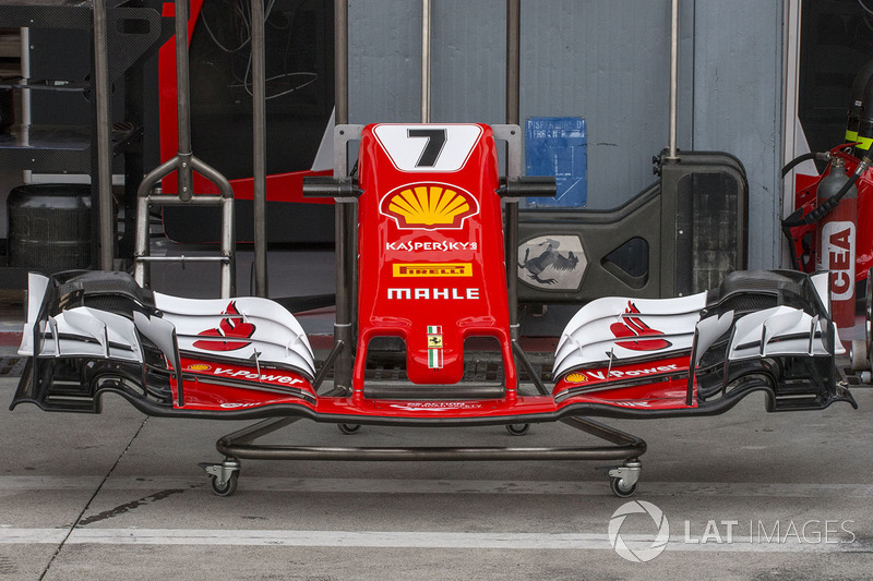 Ferrari SF70H: Frontflügel
