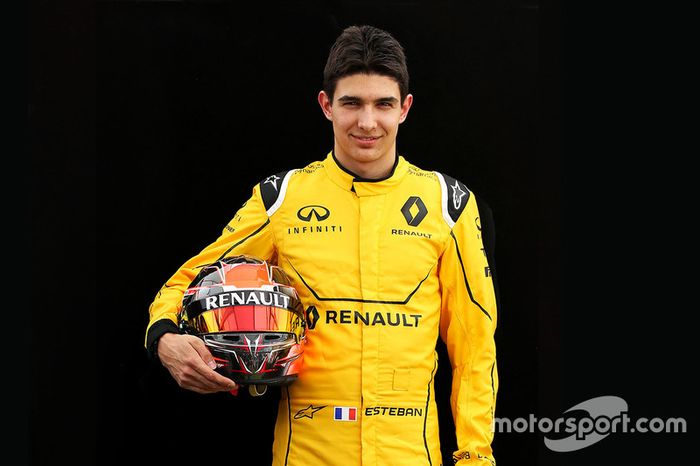 Esteban Ocon, Renault (martes) y Mercedes (miércoles)