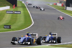 Felipe Nasr, Sauber C35 y Marcus Ericsson Sauber C35