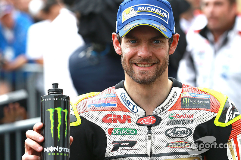 Podio: il vincitore della gara Cal Crutchlow, Team LCR Honda