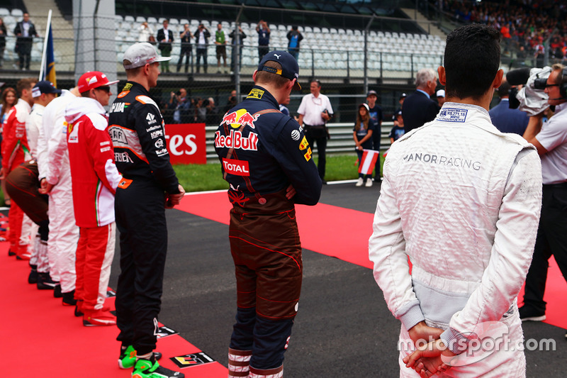 Pascal Wehrlein, Max Verstappen, Nico Hulkenberg...