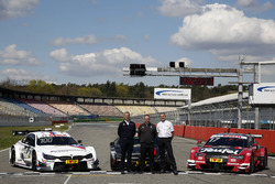 Jens Maquardt, BMW Motorsport Director, Ullrich Fritz, director del equipo Mercdes AMG; Dieter Gass,