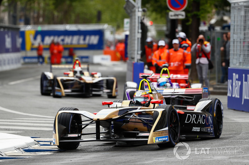 Jean-Eric Vergne, Techeetah, Sam Bird, DS Virgin Racing, Andre Lotterer, Techeetah