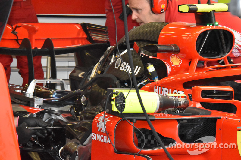 ferrari SF71H engine detail