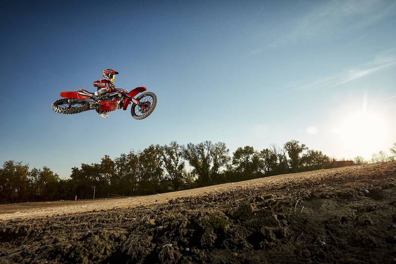 Marc Marquez à l'entraînement à Cervera, Espagne