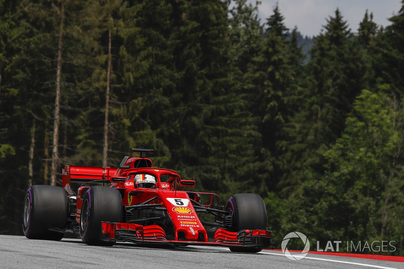 6. Sebastian Vettel, Ferrari SF71H*