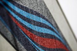 A Martini stripe on the Williams motorhome