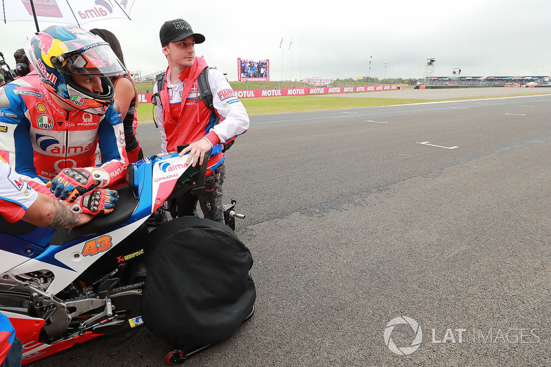 Jack Miller, seul en grille
