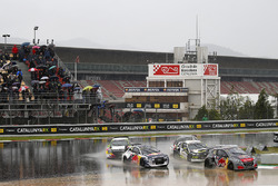 Timmy Hansen, Team Peugeot Total, Andreas Bakkerud, EKS Audi Sport, Timur Timerzyanov, GRX Taneco, Gregoire Demoustier, Sebastien Loeb Racing