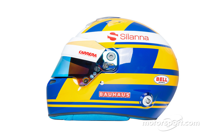 Il casco di Marcus Ericsson, Sauber