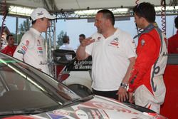 Stéphane Lefebvre, Citroën DS3 WRC, Abu Dhabi Total World Rally Team con Yves Matton, Citroën Motorsport Director