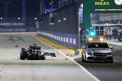Ніко Хюлькенберг, Sahara Force India F1 VJM09 розбиває болід на старті гонки
