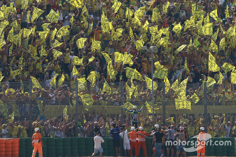 Deuxième place pour Valentino Rossi, Yamaha Factory Racing