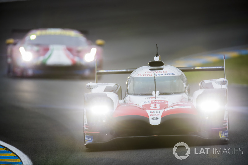 #8 Toyota Gazoo Racing Toyota TS050: SÃ©bastien Buemi, Kazuki Nakajima, Fernando Alonso